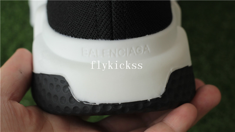 Balenciaga Speed Trainer Black And White